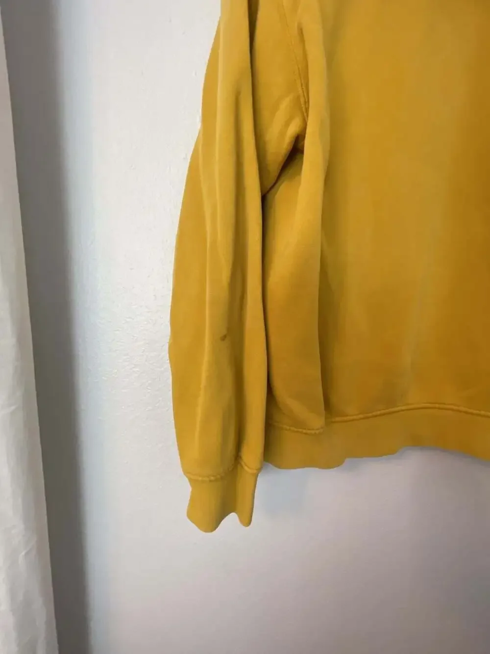 Jordan Brooklyn Fleece Pullover Hoodie in Yellow Ochre Size M Street wear